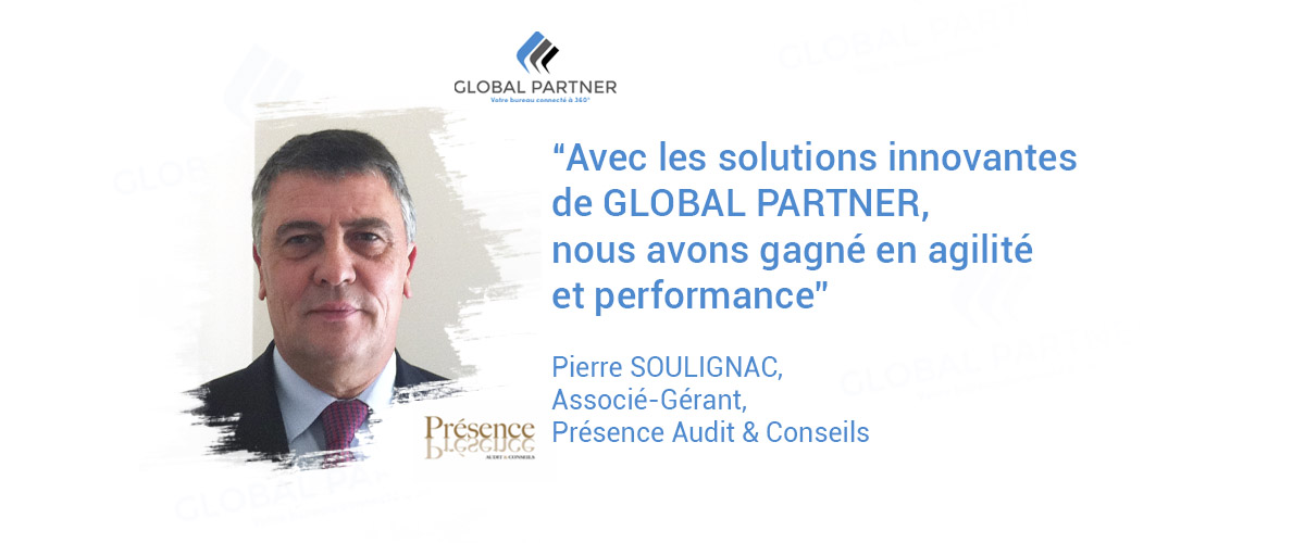 Photo de Pierre Soulignac Associé - Gérant Présence Audit et conseils un metier Global partner
