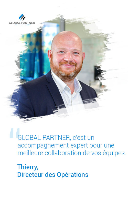 Photo de Thierry directeur des opérations, un metier global partner