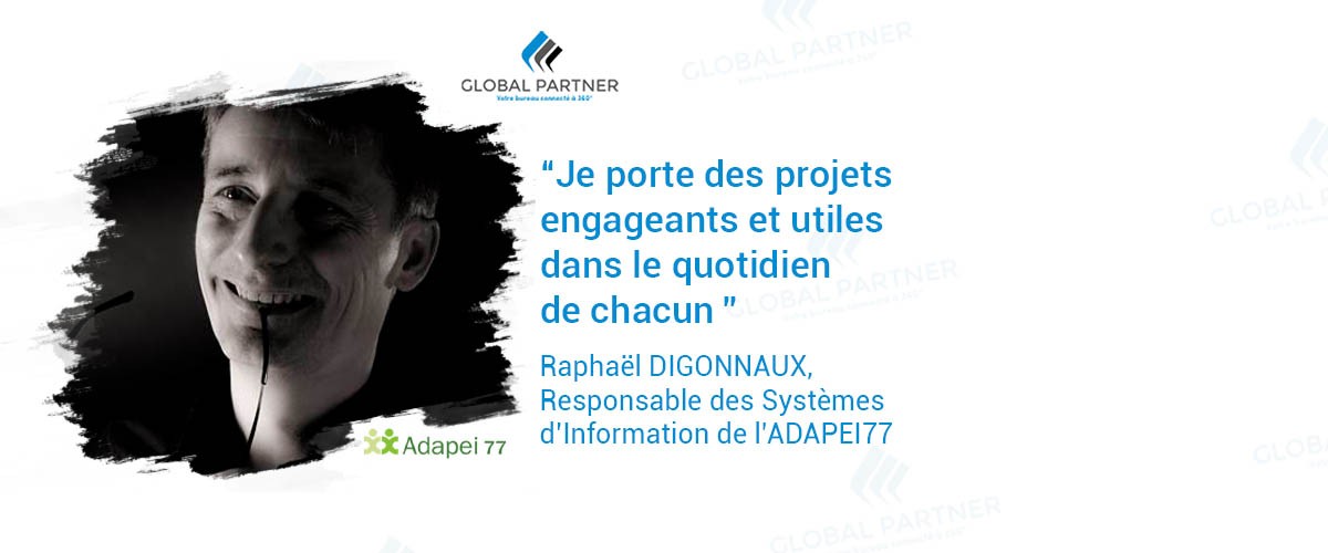 Photo de Raphaël Digonnaux, RSI chez ADAPEI77